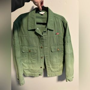 Honor the Gift gridlock public private oversized fit jacket